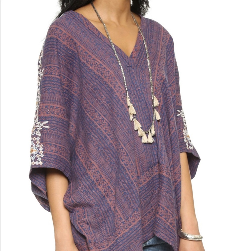 Free People Noyal Tribal print tunic kaftan dress